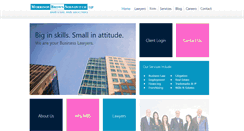 Desktop Screenshot of businesslawyers.com
